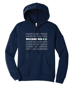 Welcome Home Bella Canvas Soft Fleece Hoodie