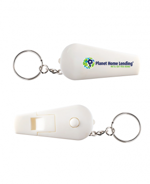 Key Light with Safety Whistle